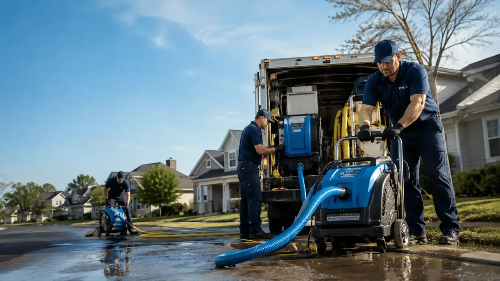 Flood Damage Cleanup in Oak Hill, WV
